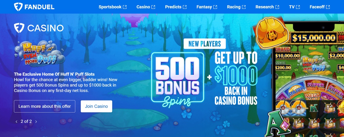 FanDuel Online Casino in Pennsylvania a top choice for PA players